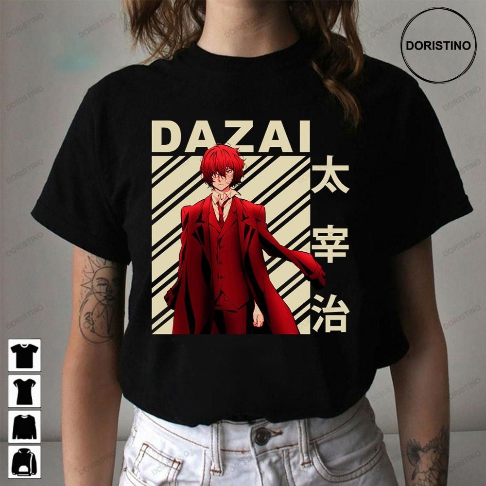 Dazai Osamu Vintage Bungou Stray Dogs Awesome Shirts